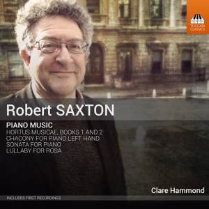 Saxton Robert - Piano Music in the group Externt_Lager /  at Bengans Skivbutik AB (3127091)