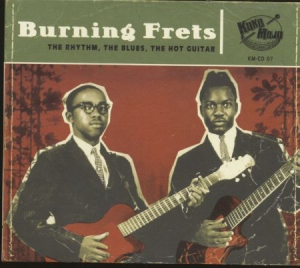 Blandade Artister - Burning Frets in the group CD / Jazz/Blues at Bengans Skivbutik AB (3178336)
