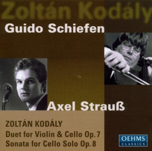 Kodály Zoltán - Duo & Sonata For Cello Solo in the group CD / Klassiskt at Bengans Skivbutik AB (3187220)