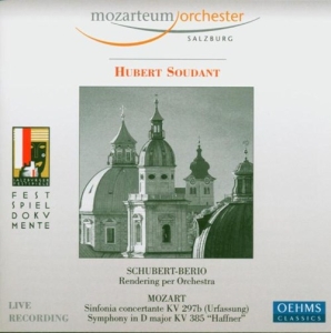 Schubert/Berio/Mozart - Rendering Per Orchestra in the group CD / Klassiskt at Bengans Skivbutik AB (3187295)
