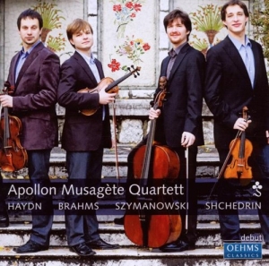 Haydn/Brahms/Szymanowski - Apollon Musagete Debut in the group Externt_Lager /  at Bengans Skivbutik AB (3187423)