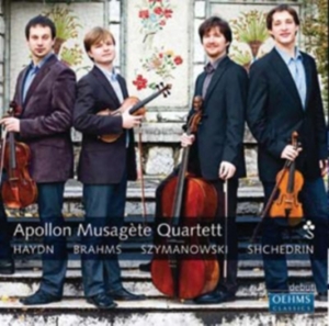 Haydn/Brahms/Szymanowski - Apollon Musagete Debut in the group Externt_Lager /  at Bengans Skivbutik AB (3187423)