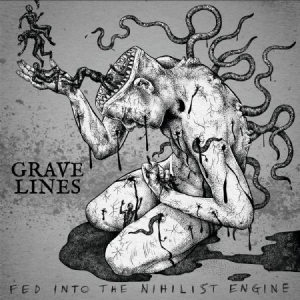Grave Lines - Fed Into The Nihilist Engine in the group CD / Rock at Bengans Skivbutik AB (3205343)