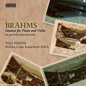 Brahms Johannes - Sonatas For Piano And Violin (On Pe in the group Externt_Lager /  at Bengans Skivbutik AB (3208421)