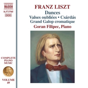 Liszt Franz - Complete Piano Music, Vol. 49: Danc in the group Externt_Lager /  at Bengans Skivbutik AB (3208501)