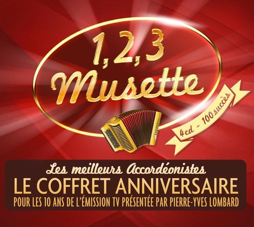 Blandade Artister - 1,2,3 Musette in the group CD / Worldmusic/ Folkmusik at Bengans Skivbutik AB (3210165)