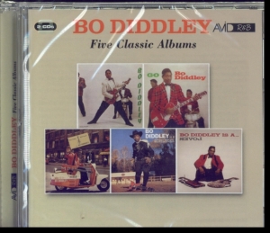 Diddley Bo - Five Classic Albums in the group CD / Pop-Rock at Bengans Skivbutik AB (3212096)