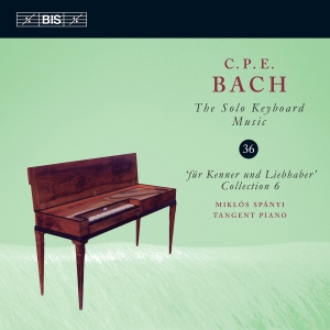 Bach C P E - Solo Keyboard Music, Vol. 36 in the group Externt_Lager /  at Bengans Skivbutik AB (3212128)