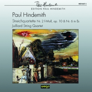 Hindemith Paul - String Quartets Nos. 2 & 6 in the group Externt_Lager /  at Bengans Skivbutik AB (3217628)