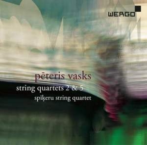Vasks Peteris - String Quartets 2 & 5 in the group Externt_Lager /  at Bengans Skivbutik AB (3217638)