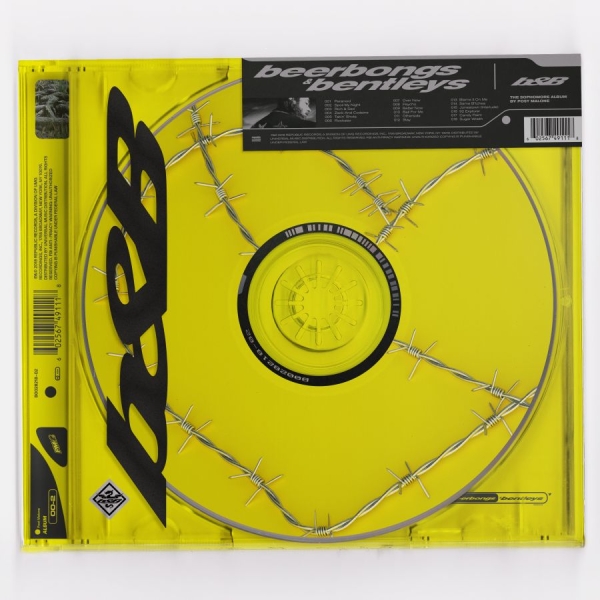 Post Malone - Beerbongs & Bentleys in the group OTHER / -Start 300 CD Blowout at Bengans Skivbutik AB (3218400)