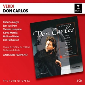 Antonio Pappano - Verdi: Don Carlos in the group CD / Fransk Musik,Klassiskt at Bengans Skivbutik AB (3218421)