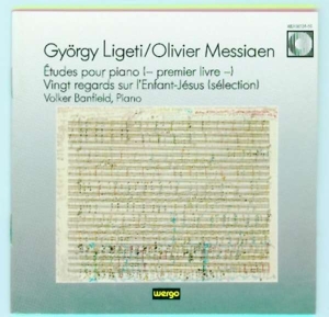 Ligeti György. Messiaen Olivier - Études Pour Piano Nos. 1-6 & Vingt in the group Externt_Lager /  at Bengans Skivbutik AB (3218438)