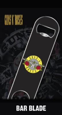 Guns N Roses - Guns N Roses - Logo Metal Bar Blade Bottle Opener in the group OTHER / Merchandise at Bengans Skivbutik AB (3219530)