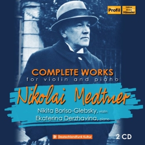 Medtner Nikolai - Complete Works For Violin & Piano in the group Externt_Lager /  at Bengans Skivbutik AB (3224244)