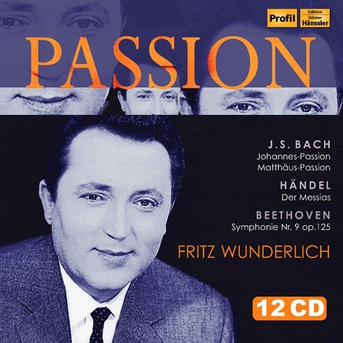 Various - Fritz Wunderlich: Passion (12 Cd) in the group Externt_Lager /  at Bengans Skivbutik AB (3224258)