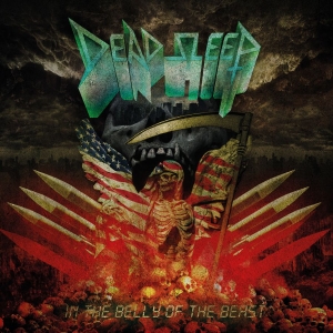Dead Sleep - In The Belly Of The Beast (Red Viny in the group VINYL / Hårdrock,Svensk Musik at Bengans Skivbutik AB (3224960)