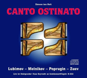 Lubimovalexei/ Melnikvalexander/ Popr - Canto Ostinato (By Simeon Ten Holt) in the group CD / Pop at Bengans Skivbutik AB (3225187)