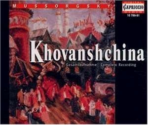 Mussorgsky Modest - Khovanshchina (3 Cd) in the group Externt_Lager /  at Bengans Skivbutik AB (3226978)
