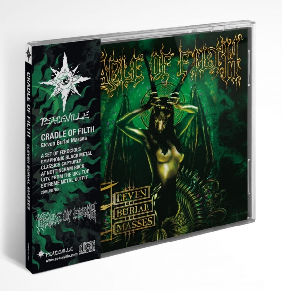 Cradle Of Filth - Eleven Burial Masses in the group CD / Bestsellers at Bengans Skivbutik AB (3227569)