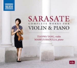 Sarasate Pablo De - Complete Works For Violin And Piano in the group CD / Klassiskt at Bengans Skivbutik AB (3231076)