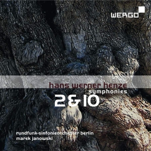 Henze Hans Werner - Symphonies Nos. 2 & 10 in the group Externt_Lager /  at Bengans Skivbutik AB (3232328)