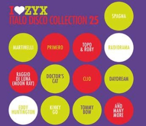 Various Artists - Zyx Italo Collection 25 in the group CD / Dance-Techno,Pop-Rock at Bengans Skivbutik AB (3235975)