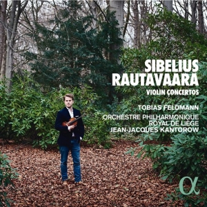 Sibelius Jean Rautavaara Einojuh - Violin Concertos in the group Externt_Lager /  at Bengans Skivbutik AB (3247053)