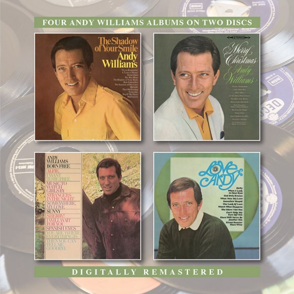 Andy Williams - Shadow Of Your Smile/Merry Christma in the group CD / Pop at Bengans Skivbutik AB (3247673)