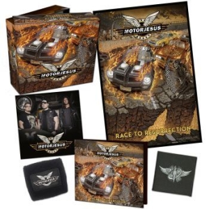 Motorjesus - Race To Resurrection (Box) in the group CD / Hårdrock/ Heavy metal at Bengans Skivbutik AB (3249012)