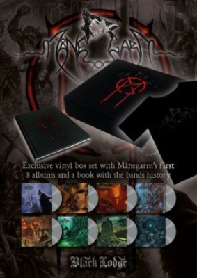 Månegarm - 8Lp Boxset + Bok + Tst Large in the group VINYL / Hårdrock/ Heavy metal at Bengans Skivbutik AB (3262033)
