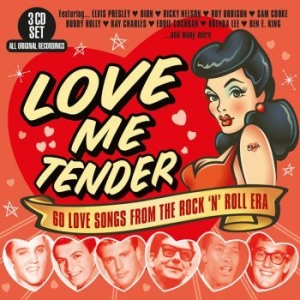 Blandade Artister - Love Me Tender - 60 Love Songs From in the group CD / Pop at Bengans Skivbutik AB (3266656)