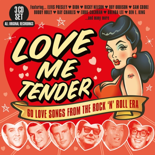 Various Artists - Love Me Tender - 60 Love Songs From in the group CD / Bestsellers at Bengans Skivbutik AB (3266656)