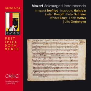 Mozart W A - Lieder in the group Externt_Lager /  at Bengans Skivbutik AB (3267018)
