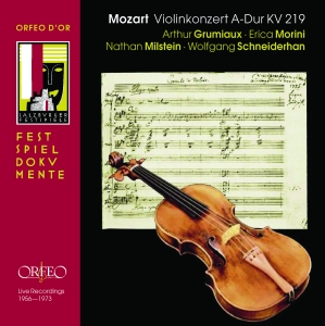Mozart W A - Violin Concerto No. 5 in the group Externt_Lager / at Bengans Skivbutik AB (3267020)