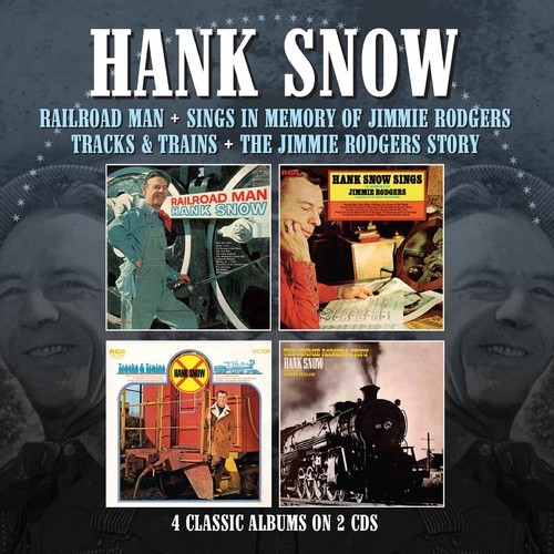 Hank Snow - Railroad Man/Sings In Memory Of../T in the group CD / Country at Bengans Skivbutik AB (3267312)