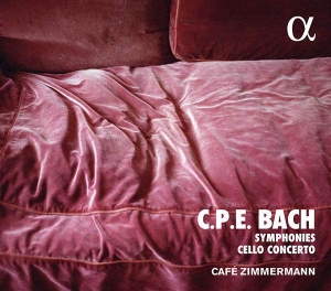 Bach C P E - Symphonies And Cello Concerto in the group Externt_Lager /  at Bengans Skivbutik AB (3274095)