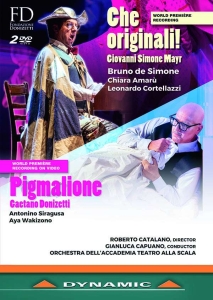 Donizetti Gaetano Mayr Giovanni - Pigmalione Che Originali! (2 Dvd) in the group Externt_Lager /  at Bengans Skivbutik AB (3274394)