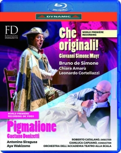 Donizetti Gaetano Mayr Giovanni - Pigmalione Che Originali! (Blu-Ray in the group MUSIK / Musik Blu-Ray / Klassiskt at Bengans Skivbutik AB (3274395)