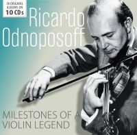 Odnoposoff Ricardo - Milestones Of A Violin Legend in the group CD / Pop-Rock at Bengans Skivbutik AB (3299383)