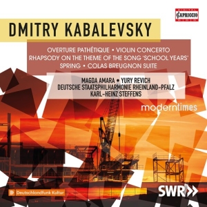 Kabalevsky Dmitry - Orchestral Works & Violin Concerto in the group CD / New releases / Classical at Bengans Skivbutik AB (3302553)