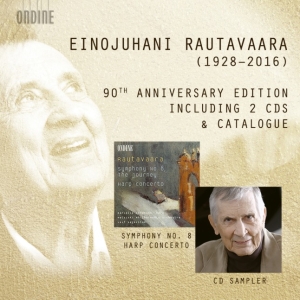 Rautavaara Einojuhani - Einojuhani Rautavaara 90Th Annivers in the group CD / Upcoming releases / Classical at Bengans Skivbutik AB (3304545)