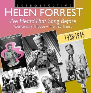 Helen Forrest - I've Heard That Song Before in the group CD / Jazz at Bengans Skivbutik AB (3305176)