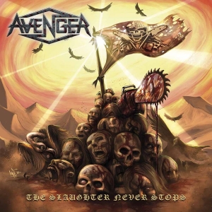 Avenger - The Slaughter Never Stops in the group CD / Hårdrock at Bengans Skivbutik AB (3305419)