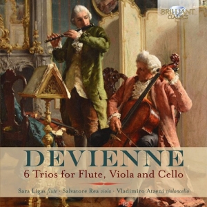 Devienne Francois - 6 Trios For Flute, Viola & Cello in the group Externt_Lager /  at Bengans Skivbutik AB (3307289)