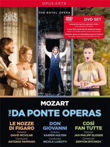 Mozart W A - The Da Ponte Operas (4 Dvd) in the group Externt_Lager /  at Bengans Skivbutik AB (3307307)