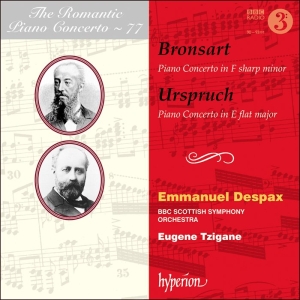 Bronsart Hans Urspruch Anton - Romantic Piano Concerto, Vol. 77 in the group CD at Bengans Skivbutik AB (3309956)