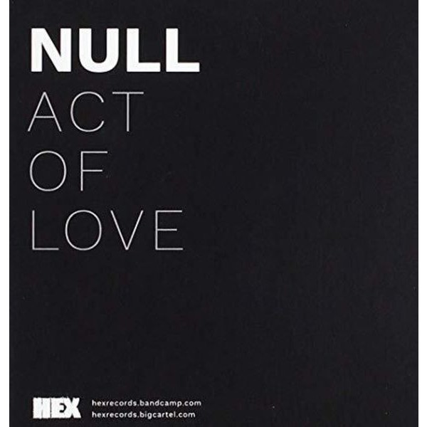 Null - Act Of Love in the group CD / Rock at Bengans Skivbutik AB (3310736)