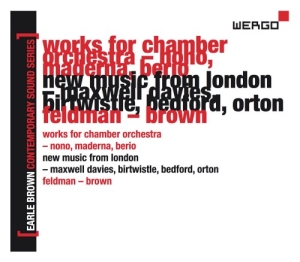 Various - Earle Brown - A Life In Music, Vol. in the group Externt_Lager /  at Bengans Skivbutik AB (3312457)