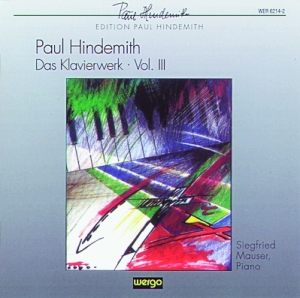 Hindemith Paul - Piano Works, Vol. 3 in the group Externt_Lager /  at Bengans Skivbutik AB (3312474)